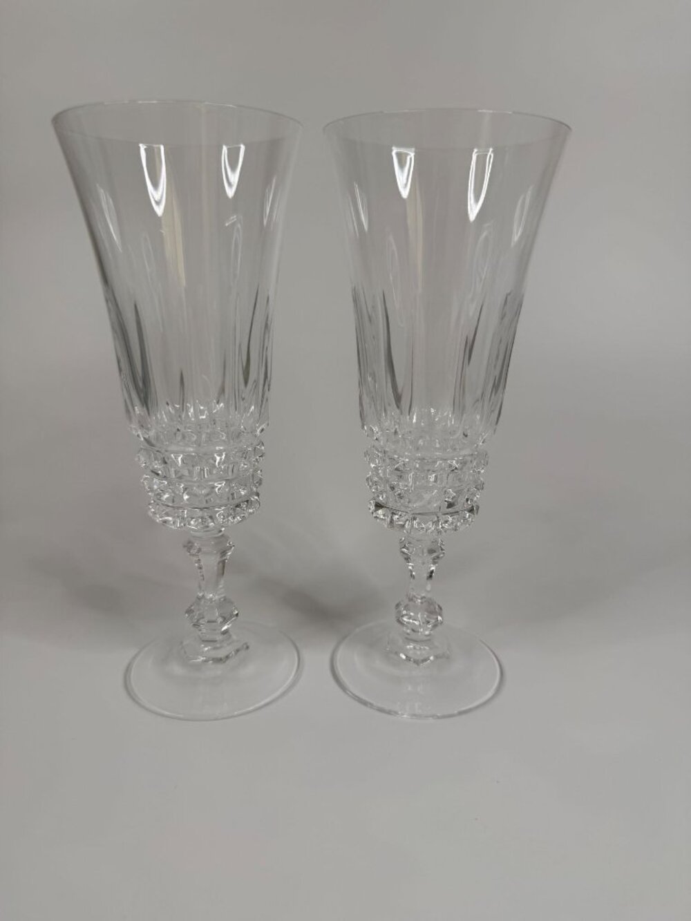 Cristal d'Arques Durand Tuilleries Villandry Champagne Flute, 6.5"